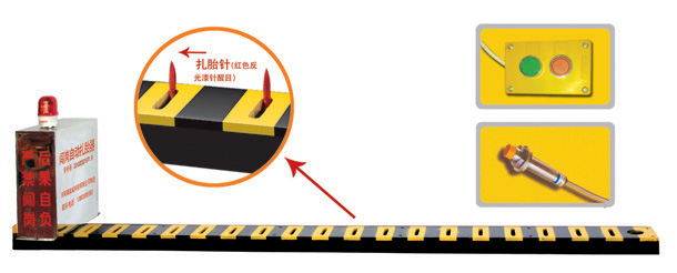 延边州V3嵌入式闯岗自动扎胎器/阻车器
